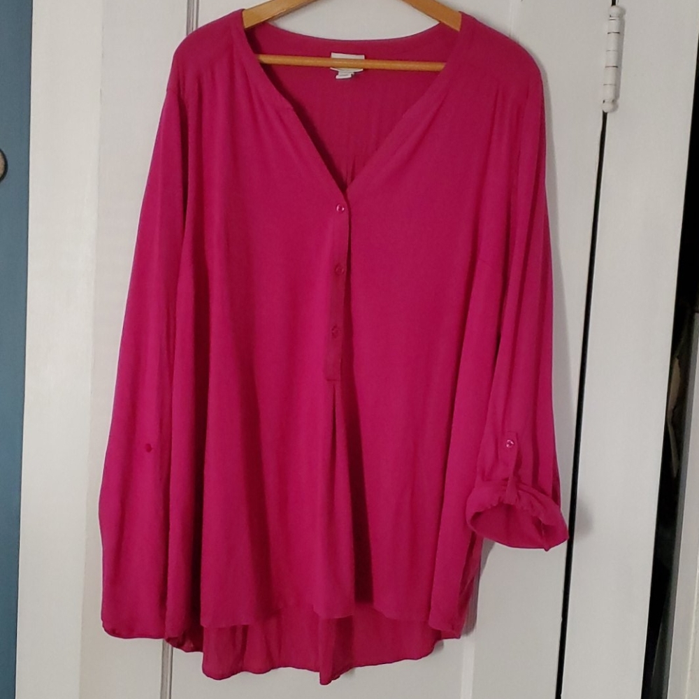 Ava & Viv long sleeve blouse